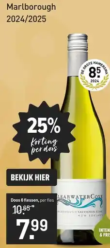 Gall & Gall Clearwater Cove Sauvignon Blanc aanbieding