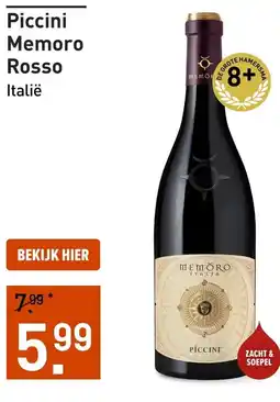 Gall & Gall Piccini Memoro Rosso aanbieding