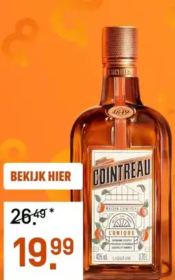 Gall & Gall Cointreau aanbieding