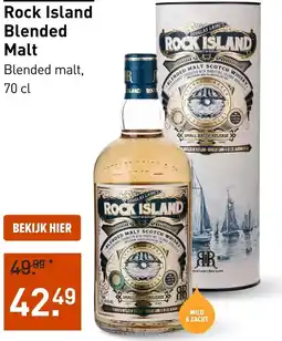 Gall & Gall Rock Island Blended Malt aanbieding