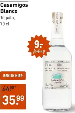Gall & Gall Casamigos Blanco aanbieding