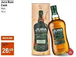 Gall & Gall Jura Rum Cask aanbieding