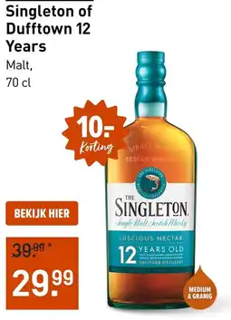 Gall & Gall Singleton of Dufftown 12 Years aanbieding