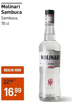 Gall & Gall Molinari Sambuca aanbieding