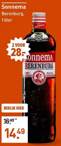 Gall & Gall Sonnema Berenburg aanbieding