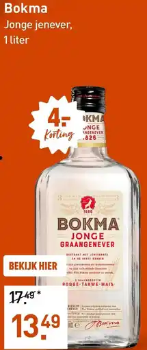 Gall & Gall Bokma Jonge Graanjenever aanbieding