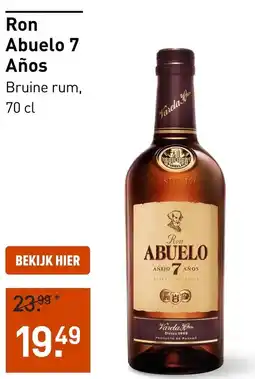 Gall & Gall Ron Abuelo 7 Años aanbieding