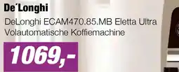EP DeLonghi ECAM470.85.MB Eletta Ultra Volautomatische Koffiemachine aanbieding