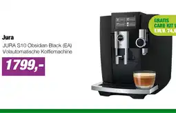 EP JURA S10 Obsidian Black (EA) Volautomatische Koffiemachine aanbieding