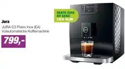 EP JURA C3 Piano Inox (EA) Volautomatische Koffiemachine aanbieding
