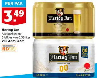 Hoogvliet Hertog Jan 330ml aanbieding