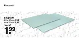 Wibra Placemat Snijplank aanbieding