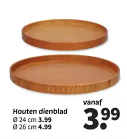 Wibra Houten dienblad aanbieding