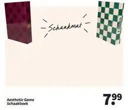 Wibra Aesthetic Game Schaakboek aanbieding