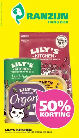 Ranzijn Lily's kitchen aanbieding