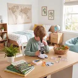 Action Silvergear microscoopset voor kinderen aanbieding