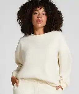 Hunkemoller Hunkemöller Sportieve fleece top Wit aanbieding