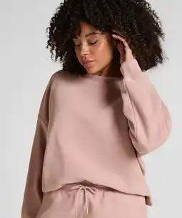 Hunkemoller Hunkemöller Sportieve fleece top Roze aanbieding