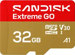 Coolblue SANDISK Extreme GO microSDHC 32GB 100MB/s aanbieding
