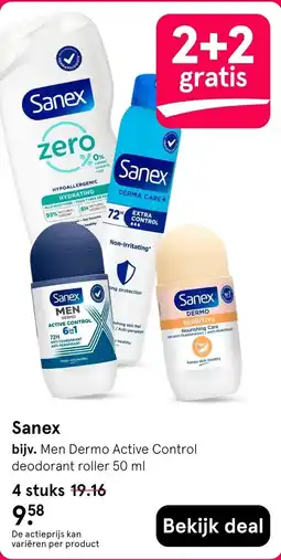Etos Sanex aanbieding
