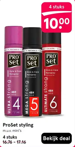 Etos ProSet styling aanbieding