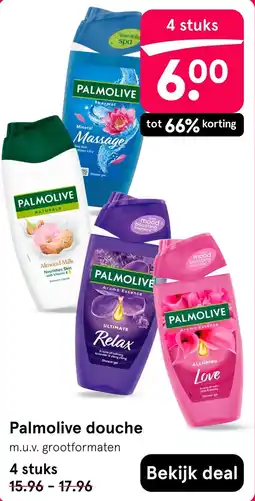 Etos Palmolive douche aanbieding