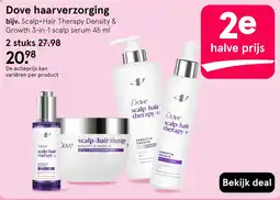 Etos Dove haarverzorging aanbieding