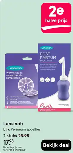 Etos Lansinoh aanbieding