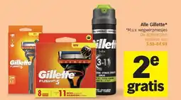 Albert Heijn Alle Gillette aanbieding