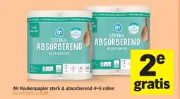 Albert Heijn AH Keukenpapier sterk & absorberend aanbieding