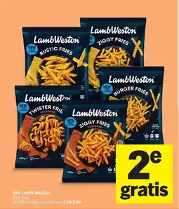 Albert Heijn Alle Lamb Weston aanbieding
