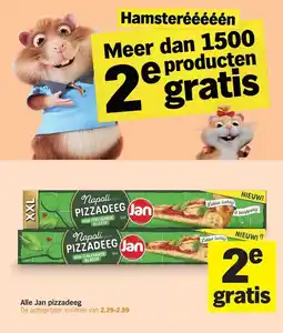 Albert Heijn Alle Jan pizzadeeg aanbieding