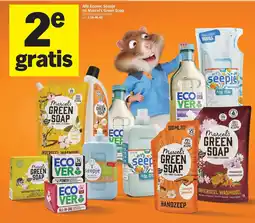 Albert Heijn Alle ecover seepje en marcel's green soap aanbieding