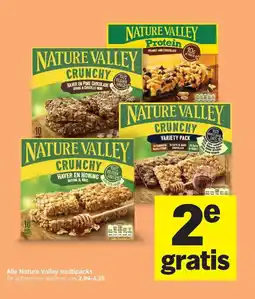 Albert Heijn Alle Nature Valley multipacks aanbieding