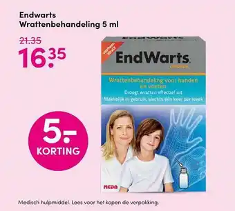 Drogisterij Visser Endwarts wrattenbehandeling 5 ml aanbieding