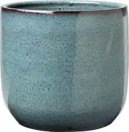 Intratuin Intratuin bloempot Zila blauw D 34 H 32 cm aanbieding