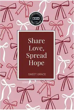 Intratuin Bridgewater geurzakje Share Love Spread Hope aanbieding