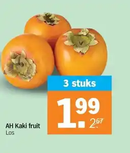 Albert Heijn AH Kaki fruit aanbieding