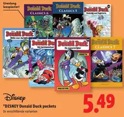 Lidl Disney Donald Duck pockets aanbieding