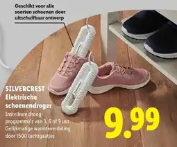 Lidl Silvercrest Elektrische schoenendroger aanbieding