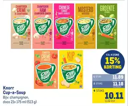 Makro Knorr Cup-a-Soup aanbieding