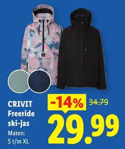 Lidl Crivit Freeride ski-jas aanbieding