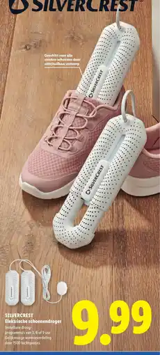 Lidl Silvercrest Elektrische schoenen droger aanbieding