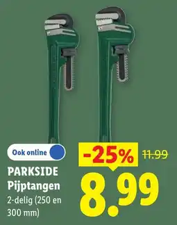 Lidl Parkside Pijptangen aanbieding