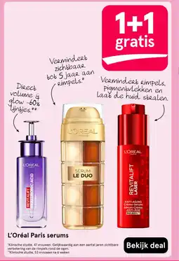 Etos L'Oréal Paris serums aanbieding