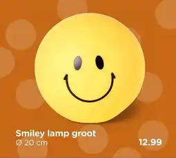 Xenos Smiley lamp groot aanbieding
