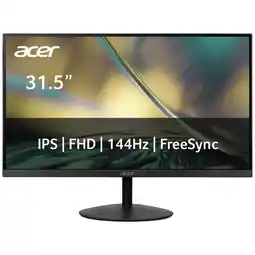 MediaMarkt Acer Sa322qp1bi - 31.5 Inch Full Hd 1920 X 1080 Ips (in-plane Switching) aanbieding