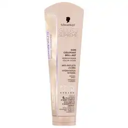 Trekpleister Schwarzkopf Gloss Supreme Platinablond Verzorgende Color Gloss aanbieding