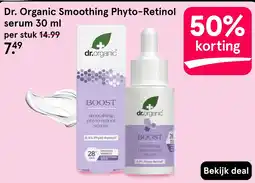 Etos Dr. Organic Smoothing Phyto-Retinol serum 30 ml aanbieding
