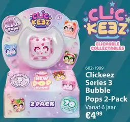 Toys2Play Clickeez Series 3 Bubble Pops aanbieding